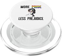 MÁS Orgullo Menos PREJUICIO Jane Austen Gafas de Sol LGBT Meme PopSockets PopGrip para MagSafe