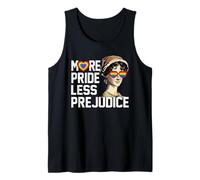 Más Orgullo Menos Prejuicio LGBT Gay Orgulloso Aliado Mes del Orgullo Camiseta sin Mangas