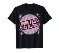 Más Orgullo, Menos prejuicios, Maravillosa Bola de Discoteca Retro Camiseta