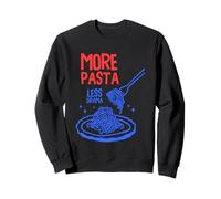 Más pasta menos drama Cita divertida de comida Sudadera