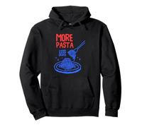 Más pasta menos drama Cita divertida de comida Sudadera con Capucha