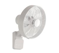 Más Pequeño Ventilador de Pared con Mando a Distancia Airos Eco Diseño Blanco 5