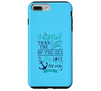 Más poderoso Que Las Olas del mar es su Amor Carcasa para iPhone 7 Plus/8 Plus