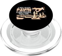 Más poderoso Que un Rey | Chess Piece Chess Board Chess PopSockets PopGrip para MagSafe