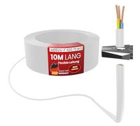 MAS Premium De 5 a 100m conducto de cable de plástico H05VV-F 2, 3 o 5 x0,75; x1; x1,5 o x2,5 y 4G0,75 Cable flexible Cable Conducto Cable para dispositivos (H05VV-F 4G0,75 WS, 10m)