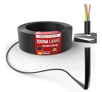 MAS Premium De 5 a 100m Tubo de plástico H05VV-F 2, 3, 4 o 5 x0,75; x1; x1,5 o x2,5 Cable flexible Cable de dispositivos (H05VV-F 3G1 SW, 100m)