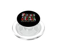 Más probabilidades de Bailar con Papá Noel - Familia de Navidad a Juego PopSockets PopGrip para MagSafe