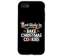 Más probabilidades de Hornear Galletas de Navidad Funny Family Matching Carcasa para iPhone SE (2020) / 7/8