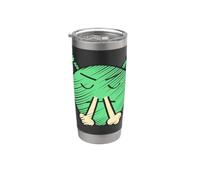Más probable que se enoje gruñón gruñón Vaso térmico de acero inoxidable de doble pared