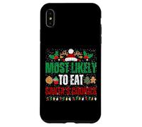 MÁS Problemas DE Comer Galletas DE Santa Galletas DE Navidad Carcasa para iPhone XS MAX