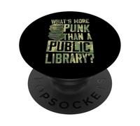 Más Punk Que una Biblioteca pública PopSockets PopGrip Adhesivo