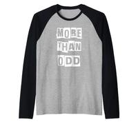 Más Que extraño Camiseta Manga Raglan