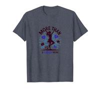 Más Que una Madre de fútbol: Supermom multitarea Camiseta, Hombre, Azul Jaspeado, 5XL