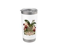 Más Raíces Flores Por Venir Cattleya Orquídea Vaso térmico de acero inoxidable de doble pared
