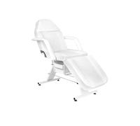 Más saludable - Silla de cuidado estético profesional - Confort, Versaticidad y Practicidad para el cuidado, Masajes y Bienestar, Ancho 65 cm, Blanco