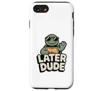 Más Tarde, Amigo, Tortuga Divertida Carcasa para iPhone SE (2020) / 7/8