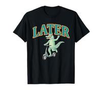 Más Tarde Gator Funny Later Alligator Maestro Último día Verano Camiseta