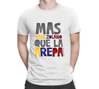 Mas Venezolano Que La Arepa T Shirt Websites Fit Funny Shirts Comical Designer Shirt Male Plus Size Character