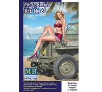 (MAS24006) - Masterbox 1:24 - Pin-up Series, Kit No. 6 Samantha