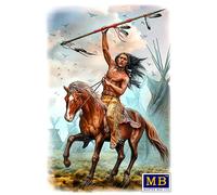 (MAS24048) - Masterbox 1:24 - Buffalo Hunter. Running Bear