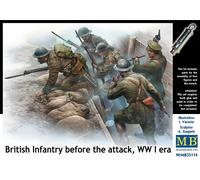 (MAS35114) - Masterbox 1:35 - British Infantry Before the Attack WWI