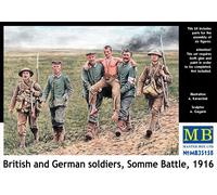 (MAS35158) - Masterbox 1:35 - British and German Soldiers Somme Battle