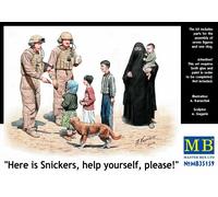 (MAS35159) - Masterbox 1:35 - Here is some Snickers Help Yourself