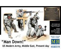 (MAS35170) - Masterbox 1:35 - Man Down US Army Middle East Present Day