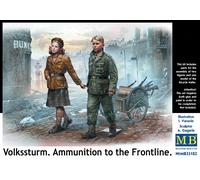 (MAS35182) - Masterbox 1:35 - Volkssturm. Ammunition to the Frontline