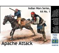 (MAS35188) - Masterbox 1:35 - Indian Wars Series Apache Attack