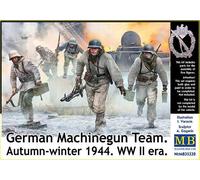 Master Box MB35220-1 :3 5 Alemán Machinegun Team. Autumn-Winter 1944. WWII