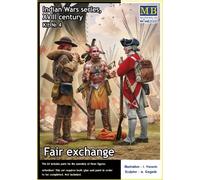 (MAS35222) - Masterbox 1:35 - Indian War Series Kit No.4 Fair Exchange