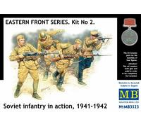 (MAS3523) - Masterbox 1:35 - Eastern Front Series Kit. 2 Soviet Infantry
