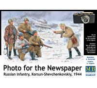 (MAS3529) - Masterbox 1:35 - Russian Infantry Korsun-Shevchen….1944
