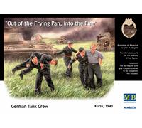 German Tank Pelotón, Kursk , 1943maquette Figura 1943 Ma