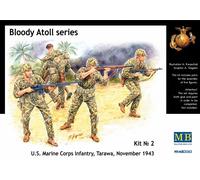 (MAS3543) - Masterbox 1:35 - Bloody Atoll Series. Kit No 2. US Marine C…