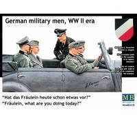 MB Masterbox - Alemán Militar Men Fahrzeugbesatzung 1 :3 5 Kit Construcción