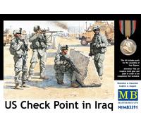 (MAS3591) - Masterbox 1:35 - US Check Point in Iraq