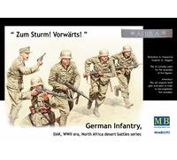 (MAS3593) - Masterbox 1:35 - German DAK Infantry North Africa WWII