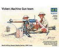 (MAS3597) - Masterbox 1:35 - Vickers Machine Gun Team North Africa