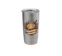 masa madre porque el asesinato está mal divertido hornear hacer casa Vaso térmico de acero inoxidable de doble pared