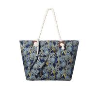 MASADA Bolso de playa grande impermeable con cremallera Jungle Tree