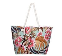 MASADA Bolso de playa grande impermeable con cremallera Vintage Look