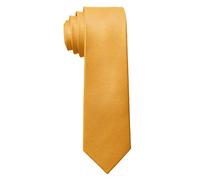 MASADA Corbata para Hombre elaborada a mano y con gran esmero 6 cm de ancho - Amarillo ocre
