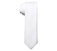 MASADA Corbata para Hombre elaborada a mano y con gran esmero 6 cm de ancho - Blanco