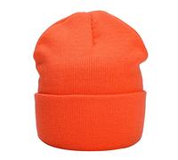 MASADA Gorro de Invierno para Hombre y Mujer - Naranja neón