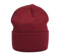 MASADA Gorro de Invierno para Hombre y Mujer - Rojo Burdeos
