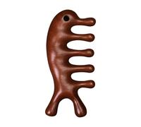 Masaje Comb, Hair Massage Comb, 4 en 1 Body Scraper, Follow Cheekbone, Wood Facial Massager for Shoulders, Back, Salón, Home, Daily Use, Morning, Nighttime, Shower and Travel, 11 x5 x 1 cm