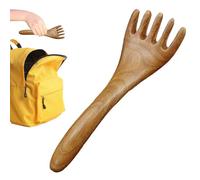 Masaje de cuallaje de madera - Caw masaje manual manual cuna - Herramienta portátil, rasguño para la cabeza resistente al desgaste para la pierna, elimina la humedad, relajación