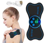 Masaje de cuello portátil - Masaje de cuello eléctrico portátil | Mini masajeador de cuello, 6 modos y múltiples engranajes Masaje de tejido profundo, hogar, oficina, uso en automóvil Mgichoom